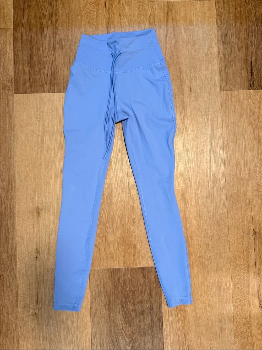 Avalanche Outdoor Supply Company Blue High-Waisted Drawstring Leggings